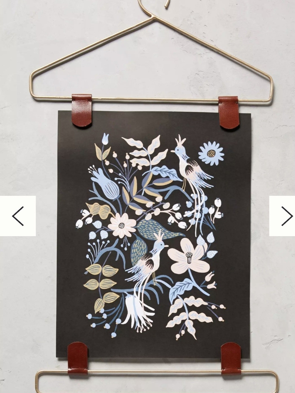 Wardrobe Print Hanger, Anthropologie. Hanger ONLY NO PRINT. New
